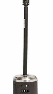 Terrassenheizer, Heizstrahler für Terrasse, Heizpilz Amazon Basics Braun