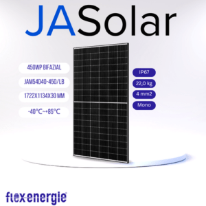 JASolar 450W Solarmodul JAM54D40-450/LB einzelnes Modul