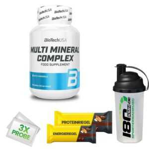 (77,73EUR/kg) Biotech USA - Multimineral Complex 100 Tabletten + Bonus