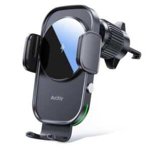 Auckly KFZ Handyhalterung Qi Wireless Ladegerät Auto Induktive Ladestation