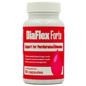 DiaFlex Forte Nahrungsergänzungsmittel mit Mineralien und Vitaminen 60 kapseln