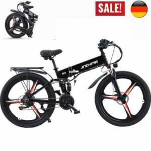 26 Zoll Elektrofahrrad Klapprad E-Bike 614WH Pedelec Cityräder 48V E Moped bike