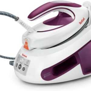 Tefal Express Anti-Kalk Dampfbügelstation, SV8054, weiß/violett