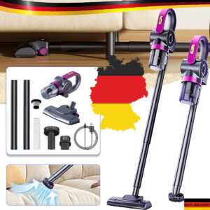 kabelloser Akku Staubsauger Tragbarer Beutelloser Handstaubsauger 3-in-1 Vacuum