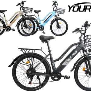 Damen E-bike 26 Zoll Mountainbike 500w Elektrofahrrad 25km/h E-City Bike Moped