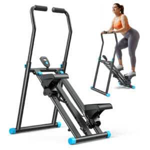 MERACH New Upgraded Stair Stepper Übungsgerät faltbar vertikale Treppe Climber