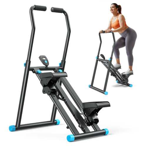 MERACH New Upgraded Stair Stepper Übungsgerät faltbar vertikale Treppe Climber