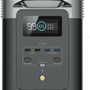 EcoFlow DELTA 2 Lithium Power Station Grau 1048 Wh Stromversorgung Energie Solar