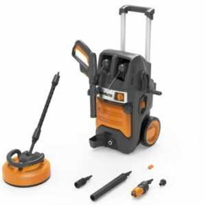 Primaster Hochdruckreiniger 2500W 160 bar 440 l/h Flächenreiniger Dampfstrahler