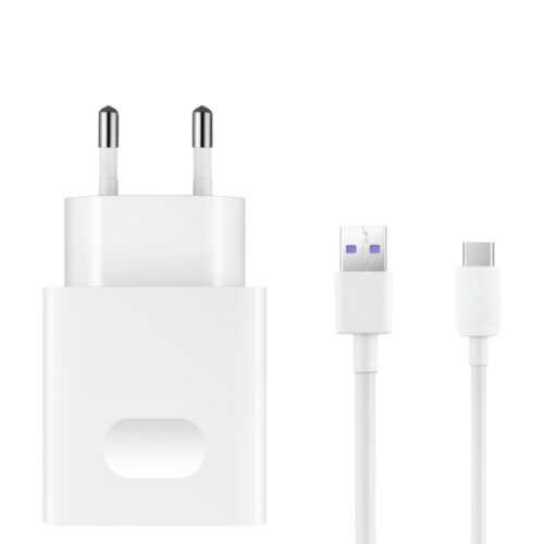 Original Huawei Netzteil Charger Ladegerät und USB C Ladekabel P20 Lite P30 Pro