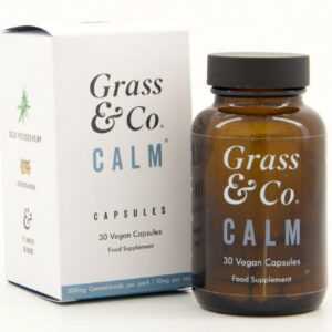 Grass & Co Hempcbd Calm Ashwaganda B5 B6 B12 - 60 Kapseln UVP 35£