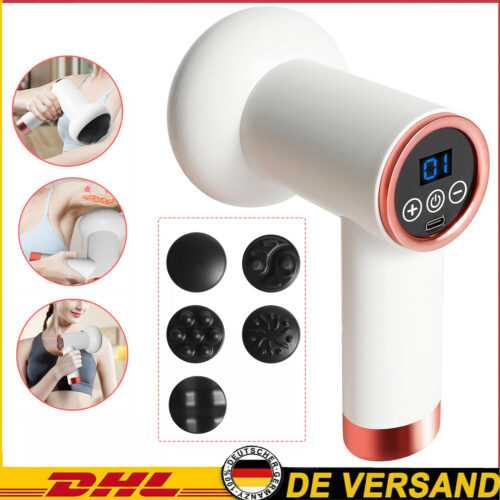 5 IN 1 Elektrisches Massagegerät Anti Cellulite Massage Bindegewebe 6-Gang DE..