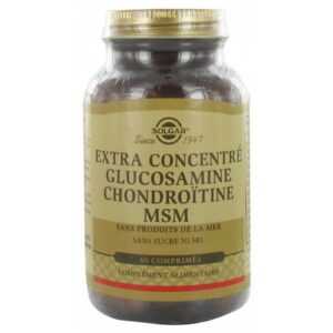 Solgar Extra Konzentriertes Glukosamin Chondroitin Konzentrat MSM 60 Tabletten i
