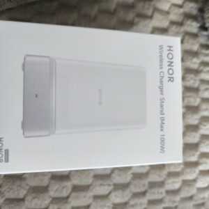 Honor SuperCharge Wireless Charger Stand  100watt - Weiß Metallic Silber