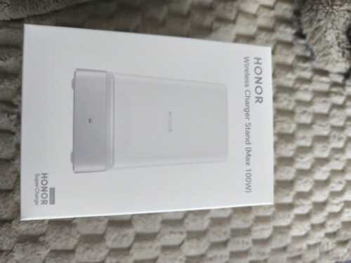 Honor SuperCharge Wireless Charger Stand  100watt - Weiß Metallic Silber