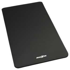 MAXXIVA Yogamatte Gymnastikmatte Fitnessmatte 190x102x1,5 cm schwarz