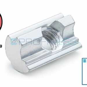 0% MwSt. Profiness Nutenstein Aluminium M8 für Photovoltaik-Montageprofile Solar