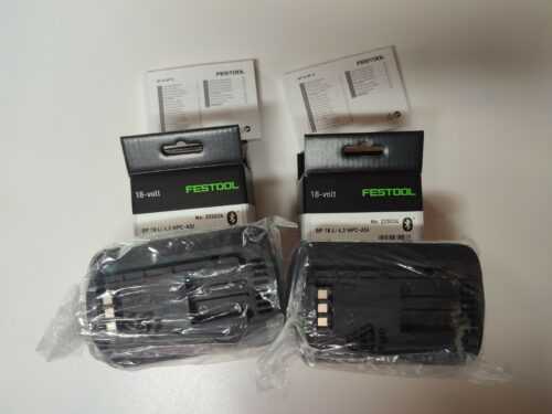2x Festool Akkupack  BP Li 4,0 HPC-ASI Neu