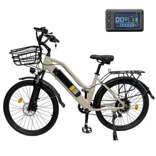 NEW ORLMS CITY BIKE,26 Zoll Elektrofahrrad,E-Mountainbike 45KM/H E-Cityrad