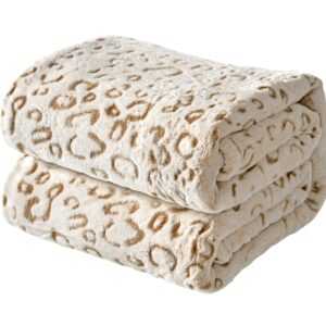 Extra Weiche Fleece Decke 130x150cm - Elegante Kuschelzeit im