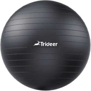 Gymnastikball Sitzball Pezziball Pilates Ball für Yoga Rückentraining