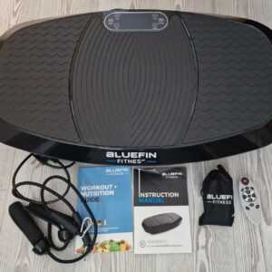 Bluefin Fitness Dual-Motor 3D Vibrationsplatte Extra Große Anti-Rutsch Oberfläch