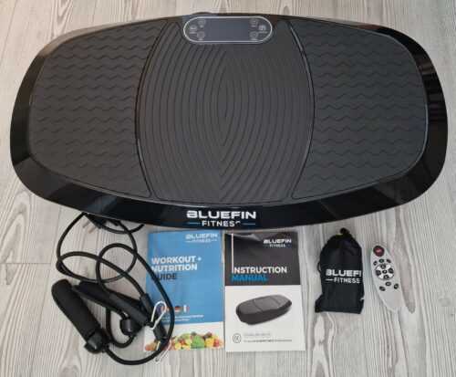Bluefin Fitness Dual-Motor 3D Vibrationsplatte Extra Große Anti-Rutsch Oberfläch