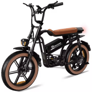 E-Bike Evercross EK30 | 500W 48V 15Ah Akku | 4.0 Zoll Fat Tire | Elektrofahrrad