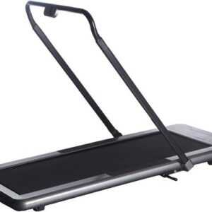 AbodeFit Health WalkSlim Laufband 470 klappbares Fitnessgerät mit Rädern Schmal
