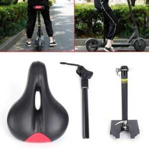 Elektrischer Skateboard-Sattel Fahrrad E-Scooter Klappbarer Dämpfungssitz Saddle