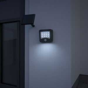 Müller-Licht LED Solar Gartenleuchte Fluter 1,5W 125lm 6500K Tageslicht Sensor
