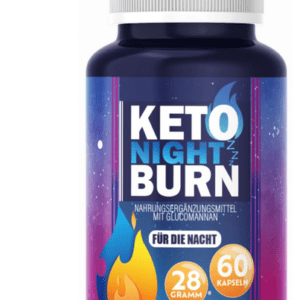 Keto Night Burn | Abnehmen bei Nacht | Nahrungsergänzung | 60 Kapseln