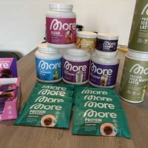More Nutrition Paket Matcha , Protein Und Chunky