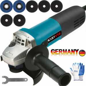 Winkelschleifer 125mm Zusatzhandgrif Multifunktion Schleif Werkstatt Werkzeug DE