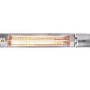 SHX Terrassen-Strahler 2000 W 10 m² Heizstrahler Wärmestrahler Heizung Silber