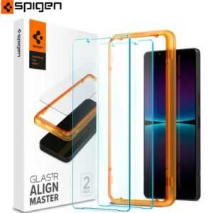 2x Gehärtet Glas für Sony Xperia 1 VI Spigen Displayschutzglas Hartglas Glas