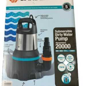 GARDENA 20000 Aquasensor 750W Schmutzwasser-Tauchpumpe (09044-20)