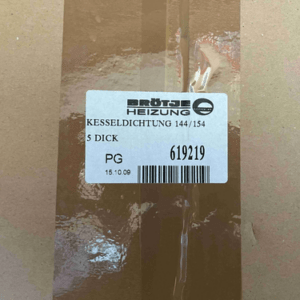 2 Stück Flanschdichtung Kesseldichtung Körting Brötje 619219 neu OVP