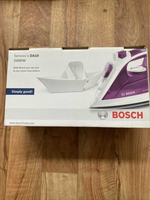 Bosch Bügeleisen Sensixx‘x DA 10 2200 W