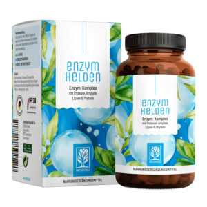 Enzymhelden Verdauungsenzyme Enzym Komplex Protease α-Amylase Lipase NATURTREU®