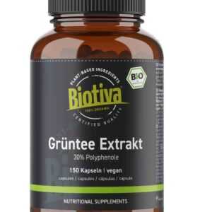 Grüntee Extrakt Bio 300 Kapseln (2x150)