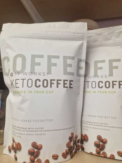 ItWorks Keto Kaffee nagelneu ungeöffnete Verpackung