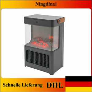 Kamin Mit Realistischem 3d-flammeneffekt Tragbarer Elektrischer Heizkamin