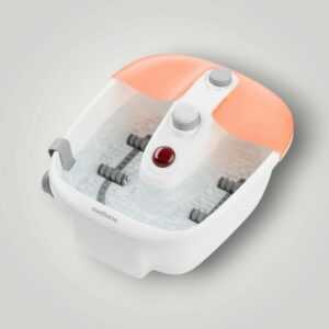 medisana FS 883 Fußbad Massage Fußreflexzonen Pediküre Warmhaltefunktion Groß