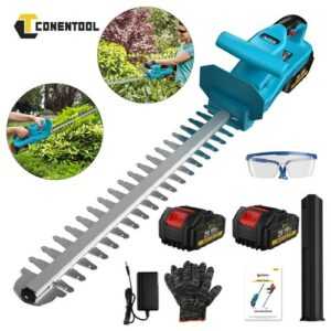 Conentool Makita-Blau Akku-Heckenschere – 21V 800W 20 Zoll 2 Akkus Ladegerät Neu