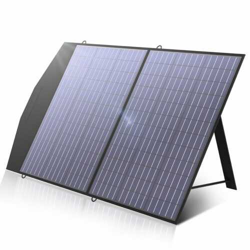 ALLPOWERS Faltbares Solarpanel 18V100W Solarmodul Ladegerät für Camping Laptop