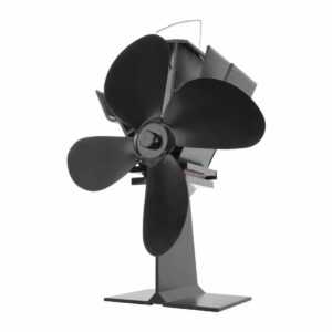 Güde Ofenventilator Kamin Gebläselüfter OV 4F stromlos 4 Flügel mit Thermometer