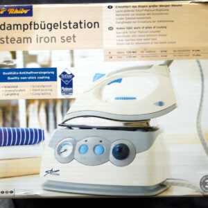 Dampfbügelstation, original verpacktes unbenutztes Geschenk