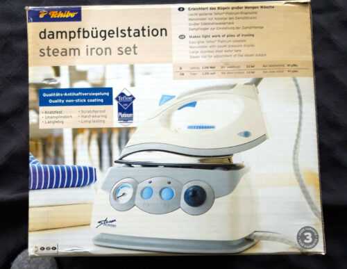 Dampfbügelstation, original verpacktes unbenutztes Geschenk