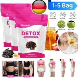 28X Detox Tee Gewichtsverlust Tee Abnehmen Diät Teebeutel Fettverbrennung DE